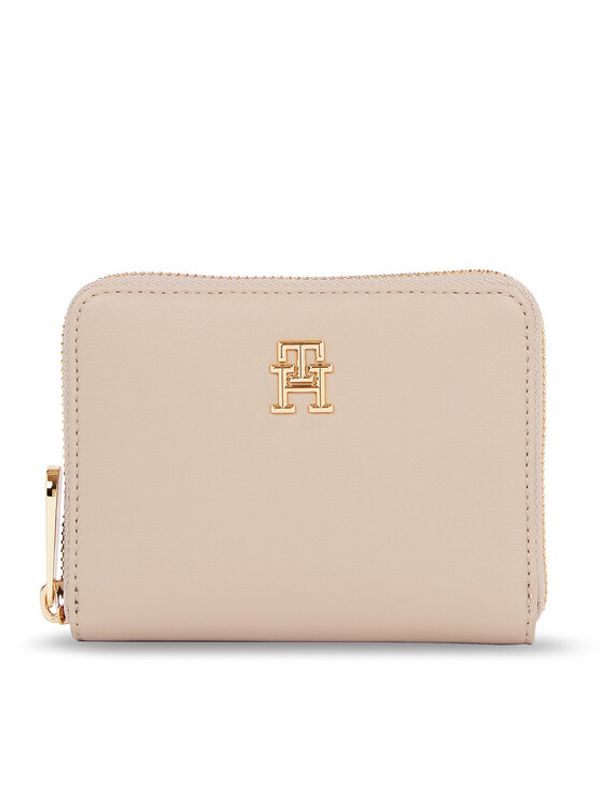 Tommy Hilfiger Tommy Hilfiger Дамски портфейл Poppy Plus Med Za AW0AW15259 Бежов