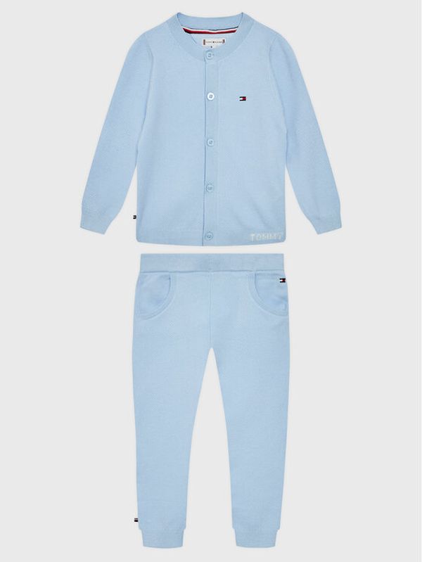 Tommy Hilfiger Tommy Hilfiger Детски комплект KN0KN01477 Син Regular Fit