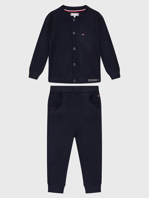 Tommy Hilfiger Tommy Hilfiger Детски комплект KN0KN01477 Тъмносин Regular Fit