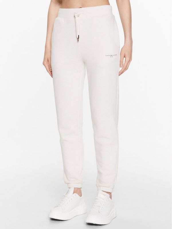 Tommy Hilfiger Tommy Hilfiger Долнище анцуг 1985 WW0WW38690 Бежов Tapered Fit