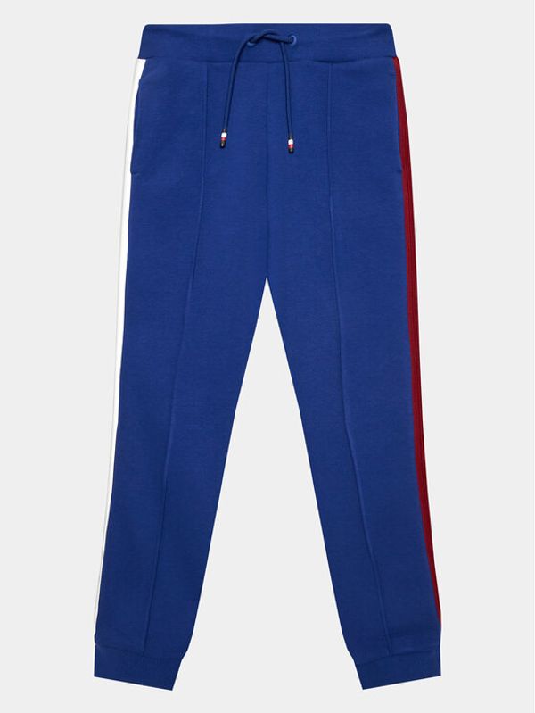 Tommy Hilfiger Tommy Hilfiger Долнище анцуг Globral Stripes KB0KB08404 D Син Regular Fit