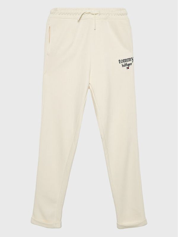 Tommy Hilfiger Tommy Hilfiger Долнище анцуг Graphic KG0KG06866 D Екрю Regular Fit