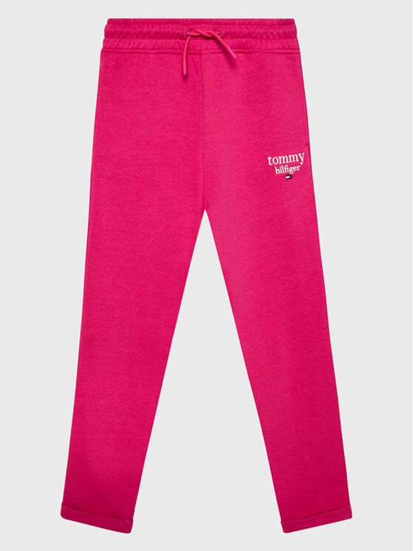 Tommy Hilfiger Tommy Hilfiger Долнище анцуг Graphic KG0KG06866 D Розов Regular Fit