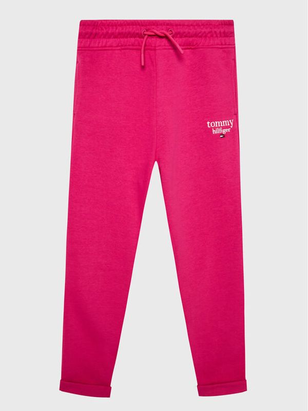 Tommy Hilfiger Tommy Hilfiger Долнище анцуг Graphic KG0KG06866 M Розов Tapered Fit