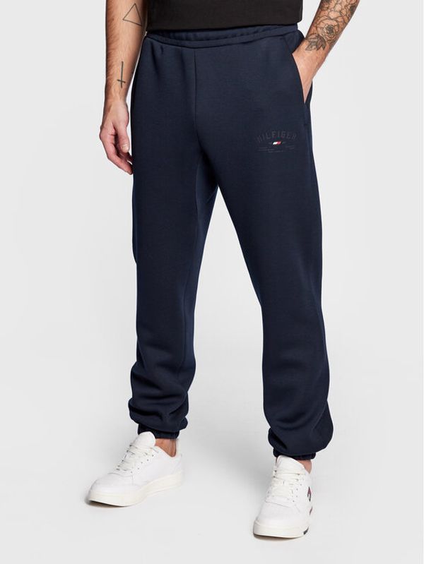 Tommy Hilfiger Tommy Hilfiger Долнище анцуг Graphic MW0MW28946 Тъмносин Regular Fit