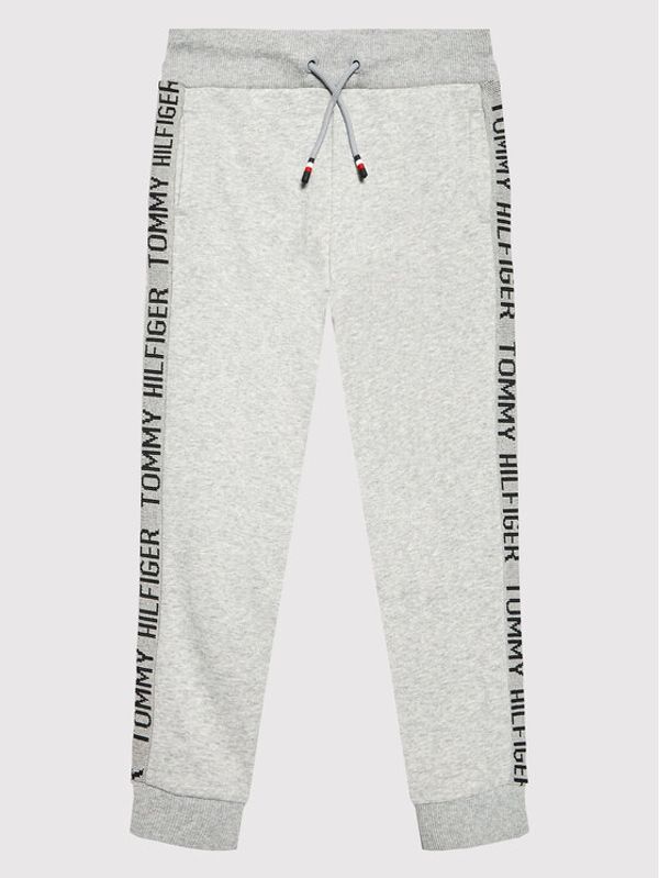 Tommy Hilfiger Tommy Hilfiger Долнище анцуг KB0KB07492 Сив Regular Fit