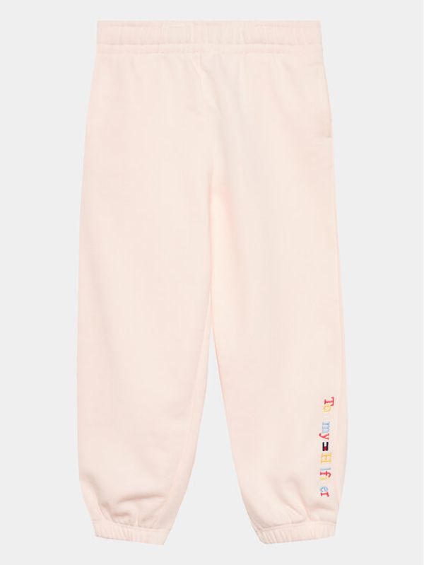 Tommy Hilfiger Tommy Hilfiger Долнище анцуг KG0KG07232 D Розов Regular Fit