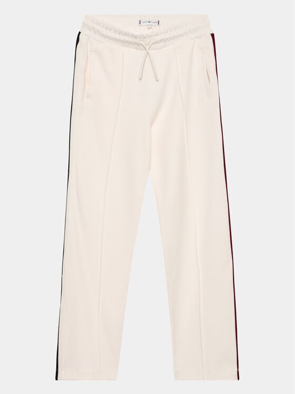 Tommy Hilfiger Tommy Hilfiger Долнище анцуг KG0KG07407 D Екрю Regular Fit