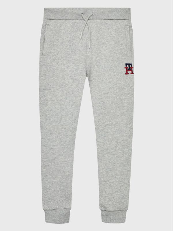 Tommy Hilfiger Tommy Hilfiger Долнище анцуг Monogram KS0KS00297 D Сив Regular Fit