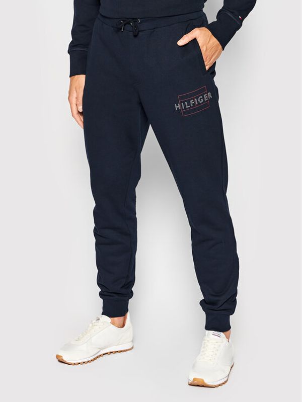 Tommy Hilfiger Tommy Hilfiger Долнище анцуг MW0MW25599 Тъмносин Regular Fit