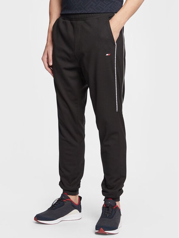 Tommy Hilfiger Tommy Hilfiger Долнище анцуг Piping MW0MW28951 Черен Regular Fit