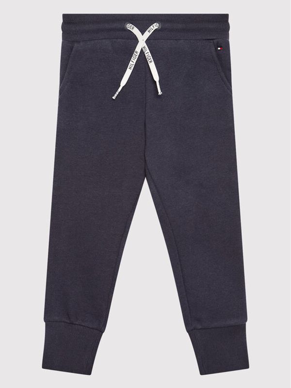 Tommy Hilfiger Tommy Hilfiger Долнище анцуг Sequins Flag KG0KG06136 M Тъмносин Regular Fit