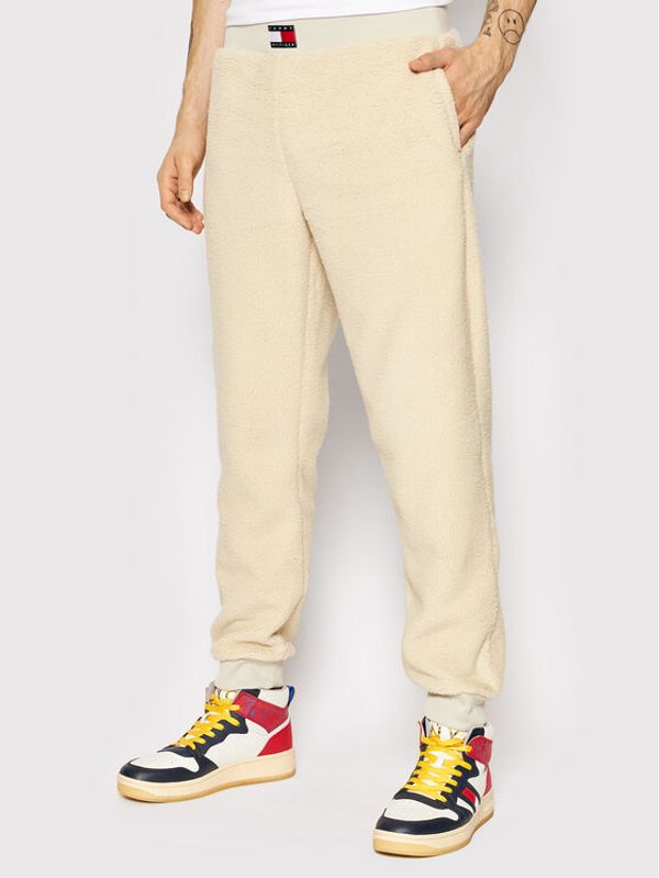 Tommy Hilfiger Tommy Hilfiger Долнище анцуг UM0UM02361 Бежов Regular Fit