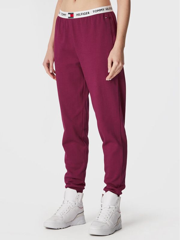 Tommy Hilfiger Tommy Hilfiger Долнище анцуг UW0UW02274 Розов Relaxed Fit