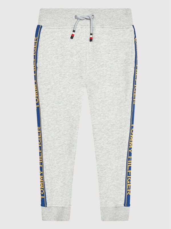 Tommy Hilfiger Tommy Hilfiger Долнище анцуг Varsity KB0KB06387 D Сив Regular Fit