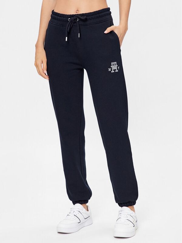 Tommy Hilfiger Tommy Hilfiger Долнище анцуг WW0WW40083 Тъмносин Tapered Fit