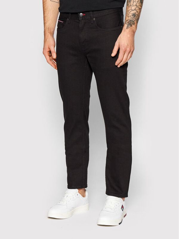 Tommy Hilfiger Tommy Hilfiger Дънки Denton MW0MW15595 Черен Straight Fit