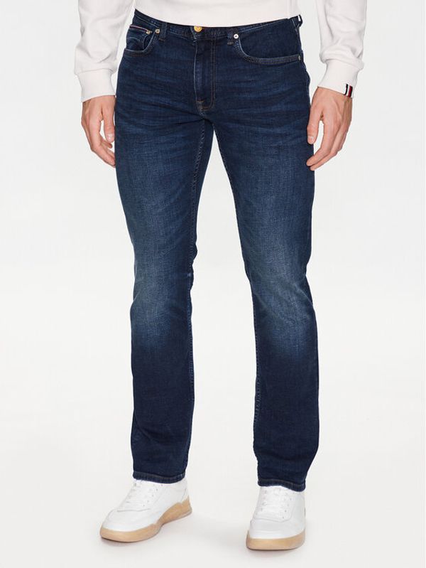 Tommy Hilfiger Tommy Hilfiger Дънки Denton MW0MW31102 Тъмносин Straight Fit