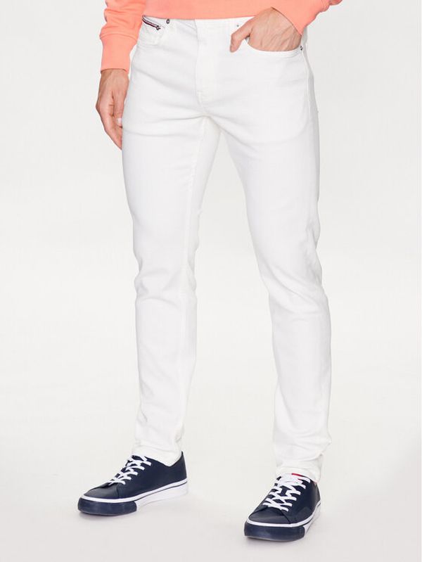 Tommy Hilfiger Tommy Hilfiger Дънки Houston MW0MW31391 Бял Slim Fit