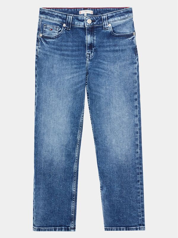 Tommy Hilfiger Tommy Hilfiger Дънки KG0KG07162 D Син Straight Fit