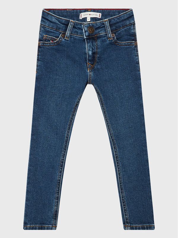 Tommy Hilfiger Tommy Hilfiger Дънки Nora KG0KG06999 M Тъмносин Skinny Fit