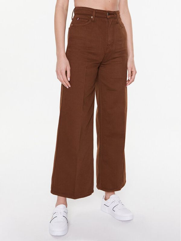 Tommy Hilfiger Tommy Hilfiger Дънки WW0WW36962 Кафяв Wide Fit