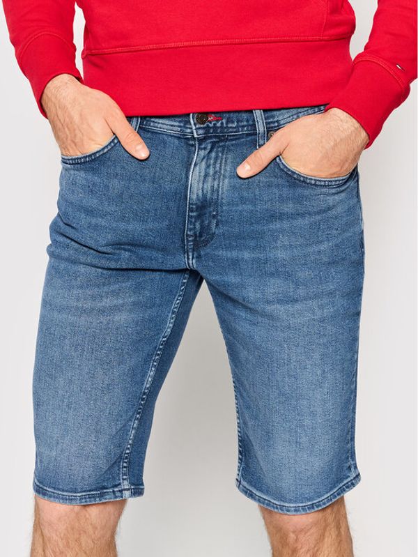 Tommy Hilfiger Tommy Hilfiger Дънкови шорти Miami MW0MW23692 Син Tapered Fit