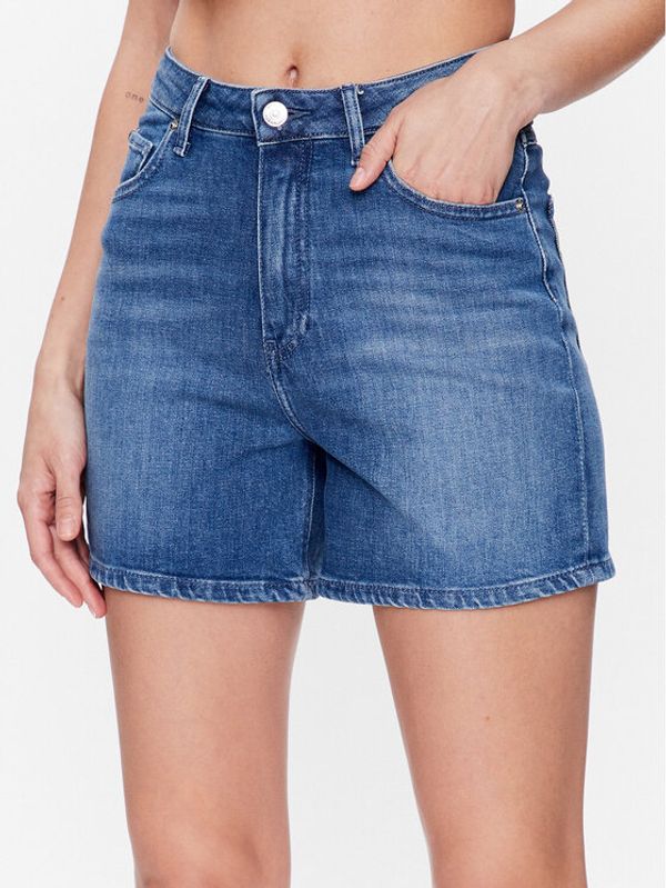 Tommy Hilfiger Tommy Hilfiger Дънкови шорти WW0WW40212 Син Regular Fit