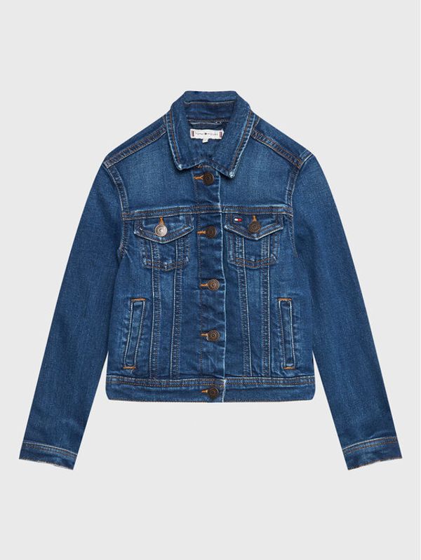 Tommy Hilfiger Tommy Hilfiger Дънково яке Basic KG0KG07056 D Тъмносин Regular Fit