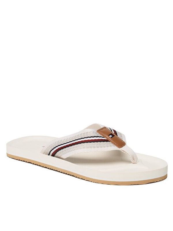 Tommy Hilfiger Tommy Hilfiger Джапанки Comfort Corporate Beach Sandal FM0FM04616 Бежов
