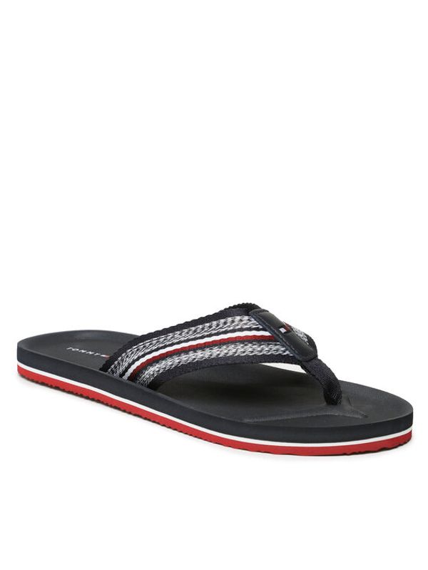 Tommy Hilfiger Tommy Hilfiger Джапанки Comfort Corporate Beach Sandal FM0FM04616 Тъмносин