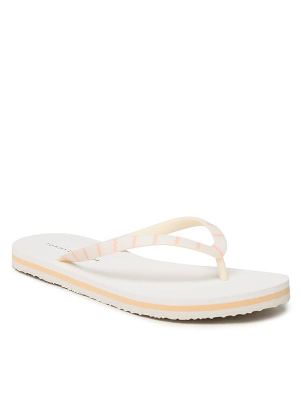 Tommy Hilfiger Tommy Hilfiger Джапанки Essential Beach Sandal FW0FW07141 Екрю