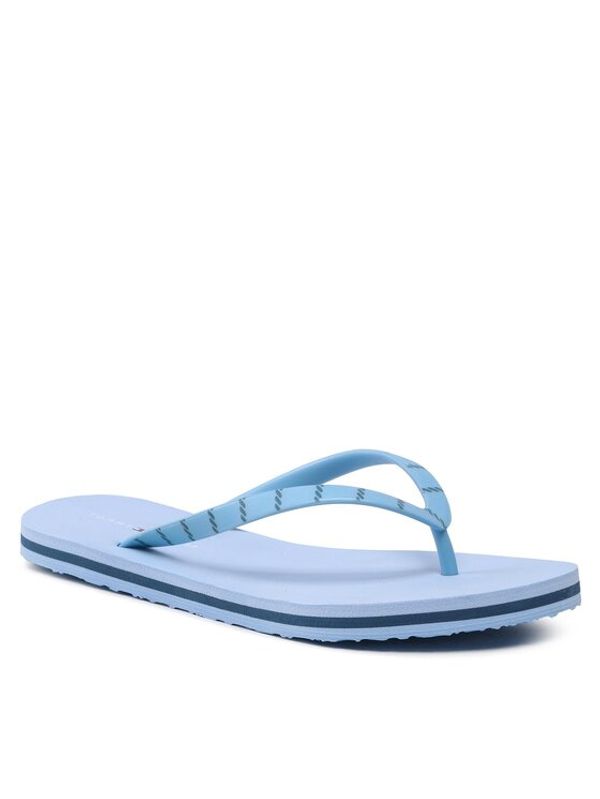 Tommy Hilfiger Tommy Hilfiger Джапанки Essential Beach Sandal FW0FW07141 Син