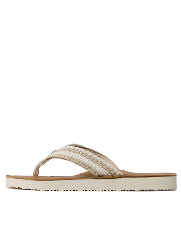 Tommy Hilfiger Tommy Hilfiger Джапанки Feminne Crochet Flip Flop FW0FW07261 Екрю