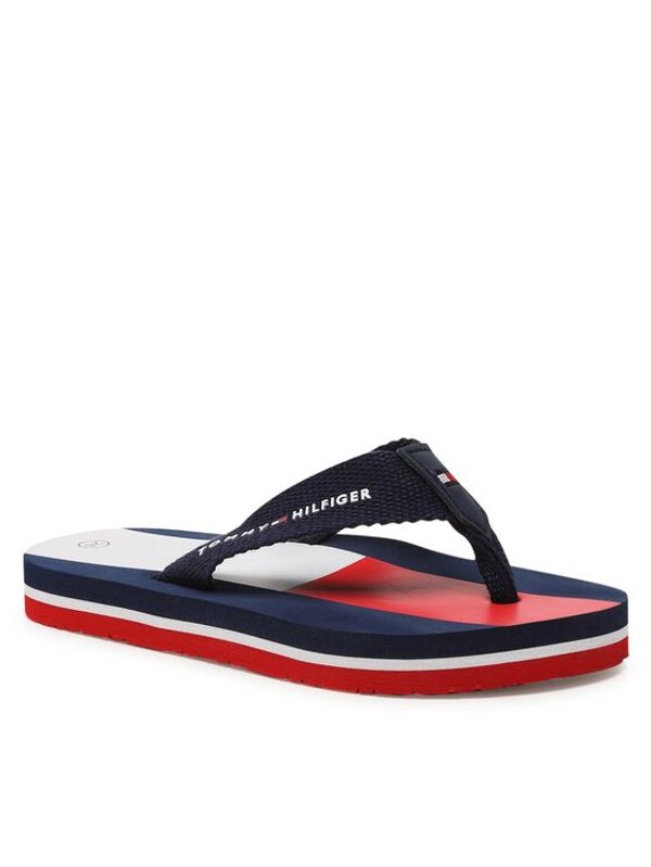Tommy Hilfiger Tommy Hilfiger Джапанки Flag Flip Flop T3B8-32919-0058 M Тъмносин