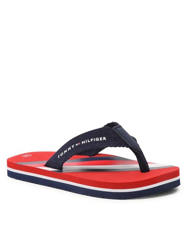 Tommy Hilfiger Tommy Hilfiger Джапанки Stripes Flip Flop T3B8-32920-0058 M Тъмносин