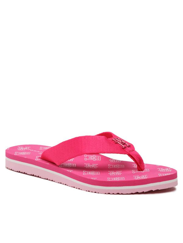 Tommy Hilfiger Tommy Hilfiger Джапанки Th Elevated Flap Flop FW0FW07420 Розов