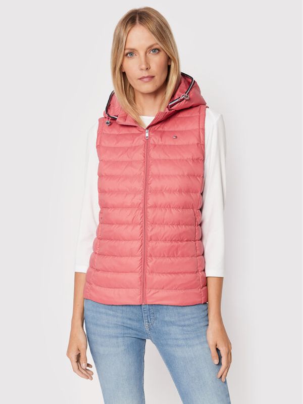 Tommy Hilfiger Tommy Hilfiger Елек Ess WW0WW30841 Розов Regular Fit