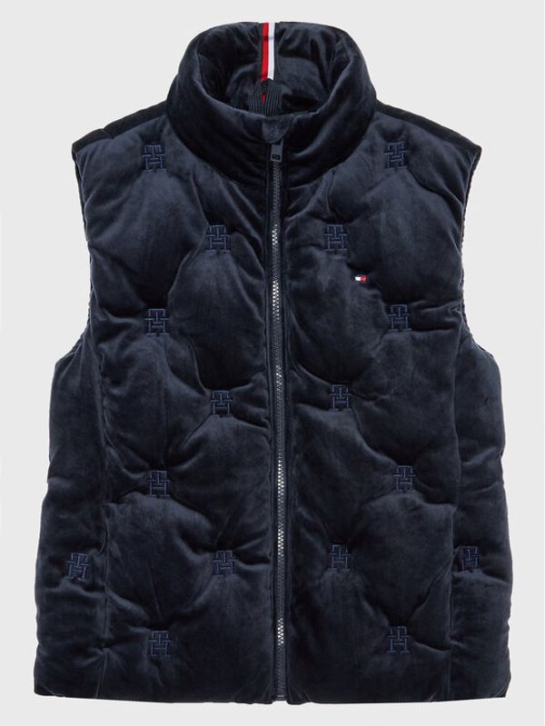 Tommy Hilfiger Tommy Hilfiger Елек Monogram KG0KG07059 D Тъмносин Regular Fit