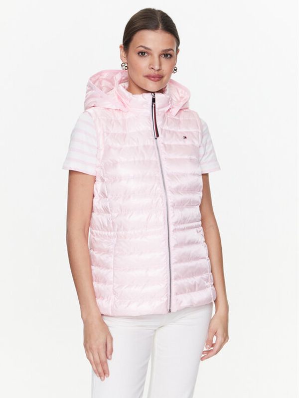 Tommy Hilfiger Tommy Hilfiger Елек WW0WW37265 Розов Regular Fit