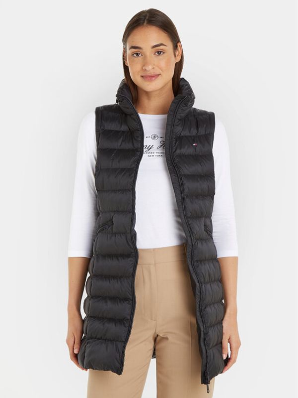 Tommy Hilfiger Tommy Hilfiger Елек WW0WW40322 Черен Slim Fit