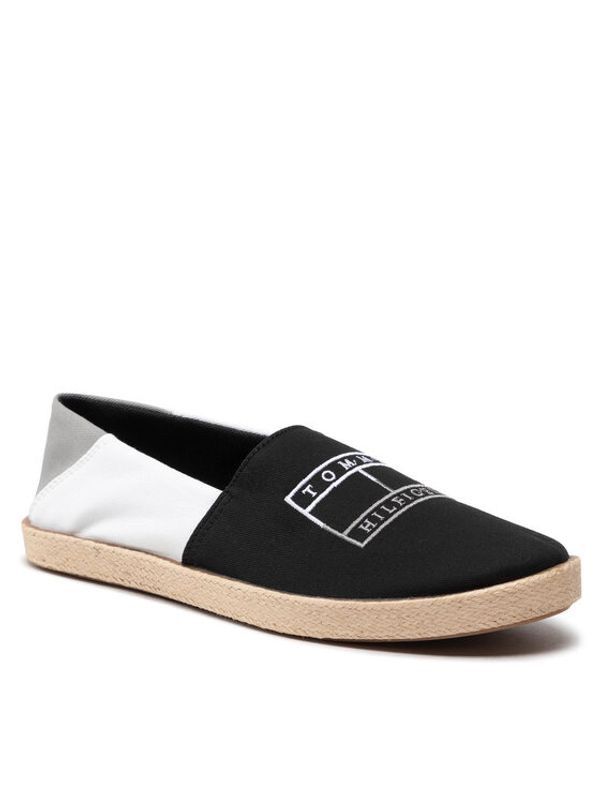 Tommy Hilfiger Tommy Hilfiger Еспадрили Color Block Espadrille FM0FM04057 Черен
