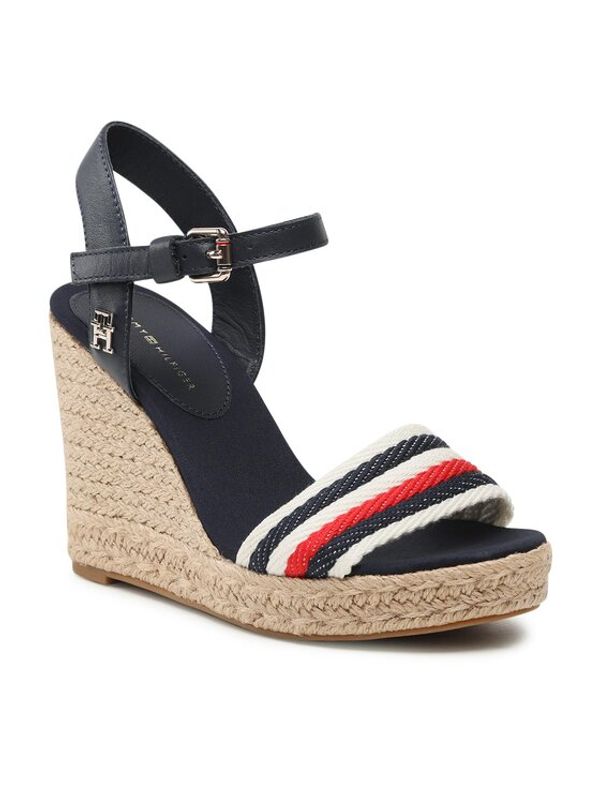 Tommy Hilfiger Tommy Hilfiger Еспадрили Corporate Wedge FW0FW07086 Цветен