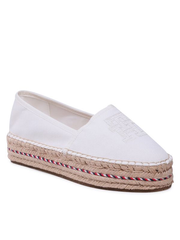 Tommy Hilfiger Tommy Hilfiger Еспадрили Embroidered Flatform FW0FW07014 Екрю