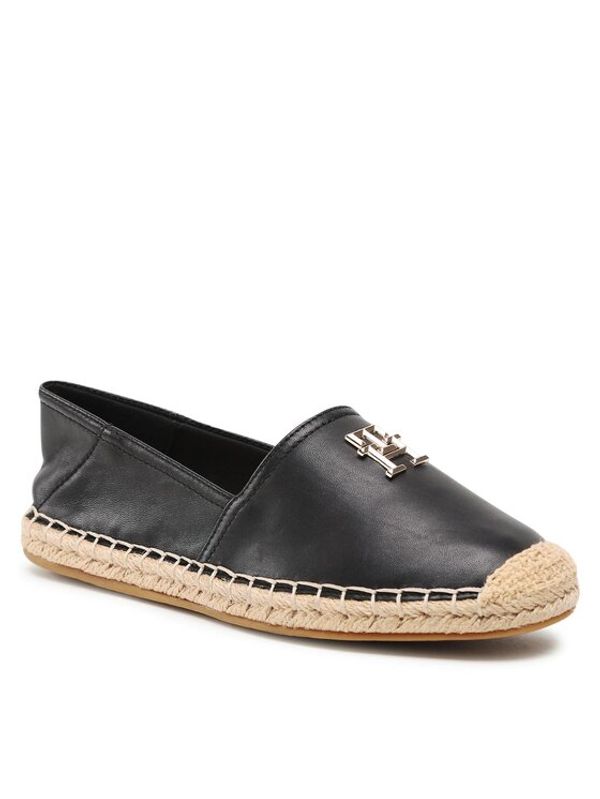 Tommy Hilfiger Tommy Hilfiger Еспадрили Essential Leather Espadrille FW0FW07100 Черен