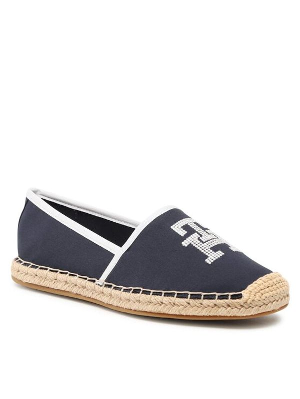 Tommy Hilfiger Tommy Hilfiger Еспадрили Th Embroidered Espadrille FW0FW07101 Тъмносин