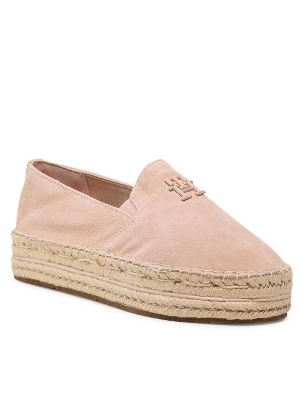 Tommy Hilfiger Tommy Hilfiger Еспадрили Th Suede Flatform Espadrille FW0FW07069 Розов