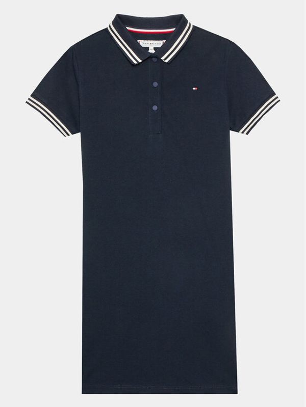Tommy Hilfiger Tommy Hilfiger Ежедневна рокля Essential KG0KG07193 Тъмносин Regular Fit