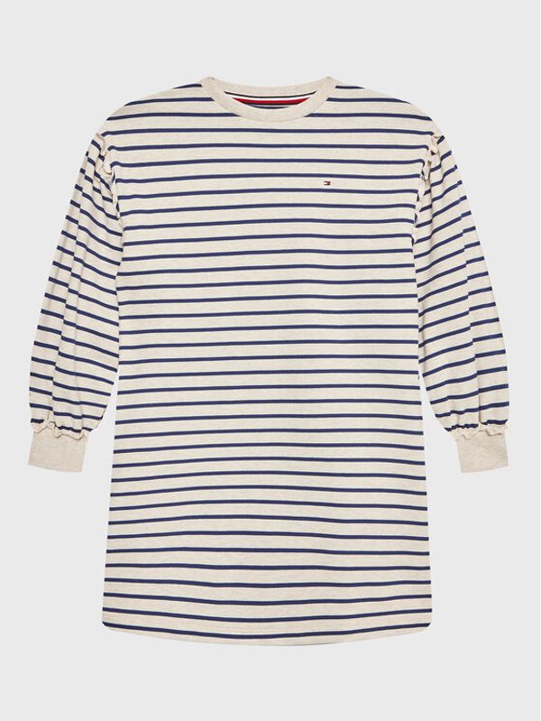 Tommy Hilfiger Tommy Hilfiger Ежедневна рокля KG0KG07111 M Бежов Regular Fit