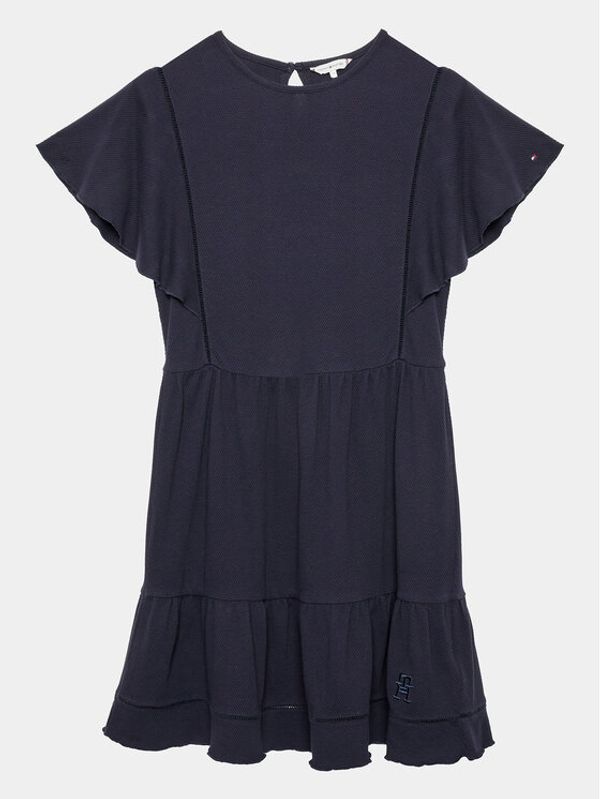 Tommy Hilfiger Tommy Hilfiger Ежедневна рокля KG0KG07190 D Тъмносин Regular Fit
